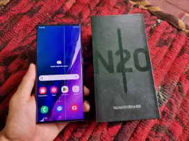 Samsung Note 20 ultra 5G , Ram 12/256 Fullset ORI sein