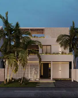 VILLA TROPIS MODERN DENGAN OCEAN VIEW DEKAT NEW KUTA GOLF