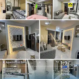 Dijual Apartment Siap Huni 2BR Apart. Delft CPI Harga Nego Strategis