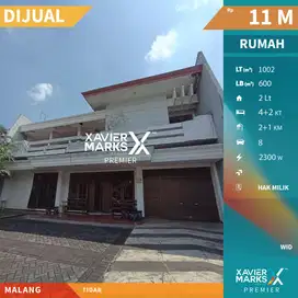 Dijual Rumah Klasik Mewah Luas di Tidar Malang Kota