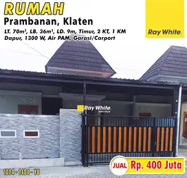 Dijual Rumah Siap Huni Harga Murah Lokasi Prambanan Klaten