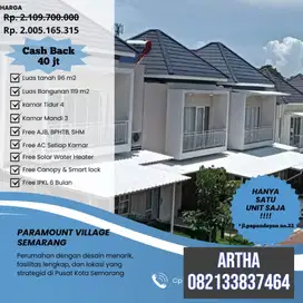 RUMAH BARU DI PARAMOUNT VILLAGE SEMARANG