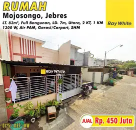 Dijual Rumah Bagus Harga Murah Siap Huni Lokasi Jebres Dekat UNS