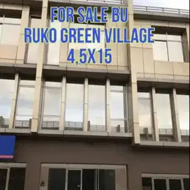 DIJUAL MURAH RUKO 3 LANTAI RUKO GINZA GREEN VILLAGE CIPONDOH