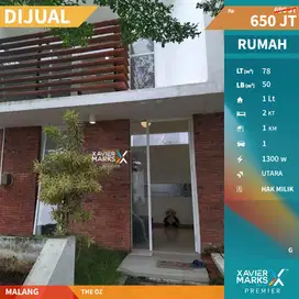 Rumah Kawasan Tenang di The Oz Tidar Malang