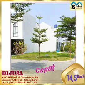 DIJUAL KAVLING hook di Citra Garden Puri Semanan Kalideres JakBar - AG