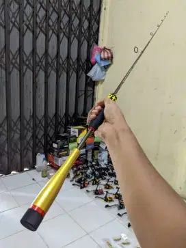 Joran Casting Carbon solid 1.80 Meter 7-15LB BARU Mewah Murah