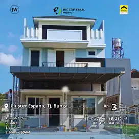 Dijual Rumah Cantik Siap Huni 2Lt Cluster Espana Tanjung Bunga Nego
