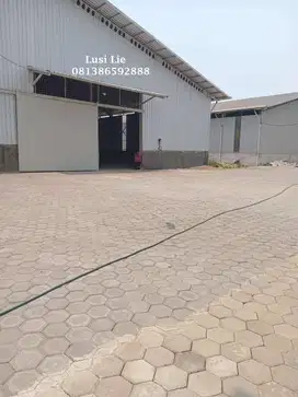 Gudang Ciujung Serang luas 4000m , office rapi akses kontainer