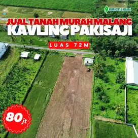 Tanah Kavling Murah 80 Jutaan Saja Pakisaji Malang