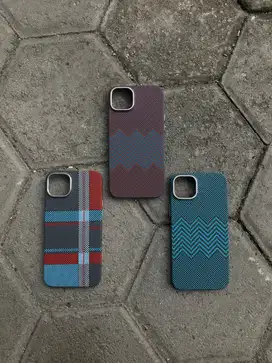 Luxo Life Woven Pattern Magsafe Case iPhone 15 Plus