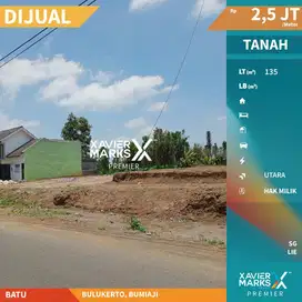 Dijual Tanah Strategis di Bulukerto Bumiaji Kota Batu Siap Bangun