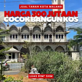 Tanah Kavling Kost SHM Sebelah Ponpes Bahgrul Magfiroh Malang