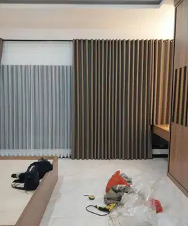 Jual & Pasang Gorden Vitrase Wallpaper Roller Blinds Korden Gordeng
