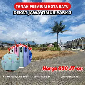 Tanah Kota Batu Dekat Jatim Park 3 SHM On Hand Siap Balik Nama