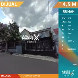 Dijual Rumah di Gunung gunung Klojen Malang Kota Bagus Terawat