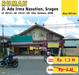 Dijual Rumah Harga Sangat Murah Bisa Untuk Usaha Lokasi Sragen Kota