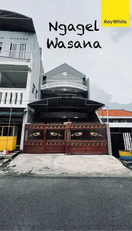Dijual Rumah 2 lantai di Ngagel Wasana Surabaya