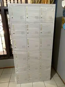 loker 18 pintu full besi