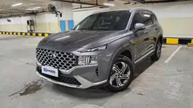 DP Rendah  17,5JT Hyundai Santa Fe 2.2 8DCT Prime Solar-AT 2021 Abu