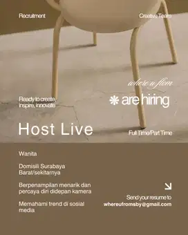 Admin online shop PART TIME