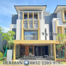 Rumah Mewah 3 Lantai 9x18m BSD City