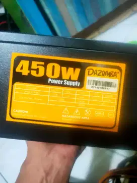 PSU power supply 450w vga 6 pin