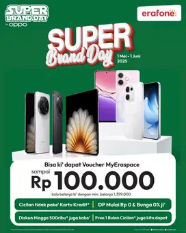 PROMO ERAFONE DAN OPPO