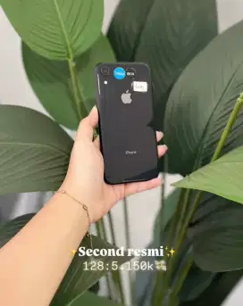 IPHONE XR 128GB BLACK SECOND IBOX FULLSET