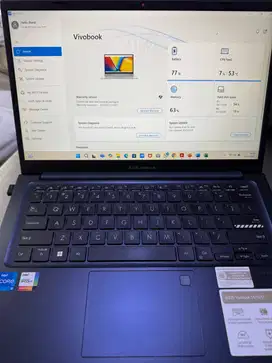 Asus Vivobook A1404ZA-VIPS557M - Like New, Garansi sampai Januari 2027
