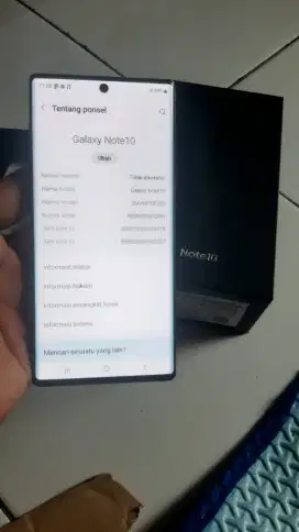 SAMSUNG NOTE 10 FULLSET