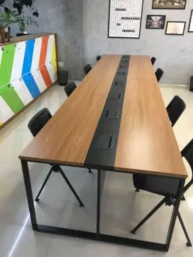 Meja meeting meja kerja meja kantor meja pertemuan