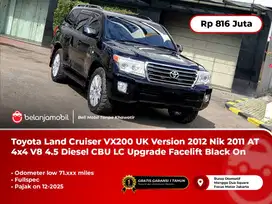 Toyota Land Cruiser VX200 UK Version 2011 AT 4x4 V8 4.5 Diesel