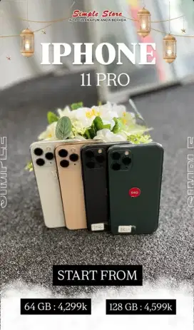 IPHONE 11 PRO 64GB SECOND INTER