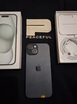iphone 15 128gb black inter all operator cc1 like new