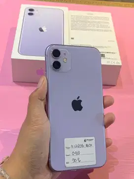 IPHONE 11 128GB SECOND IBOX RESMI