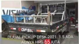 Jual Cepat Pick Up DFSK 2021 hitam AC pajak mati nov 2023