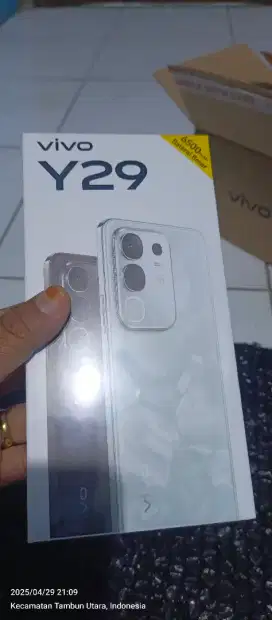 vivo y29 ram 8-128 gb, fullset