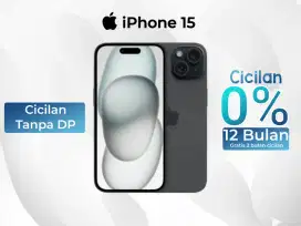 IPHONE 15 128GB CICILAN KREDIT TANPA DP BUNGA 0% 12 BULAN