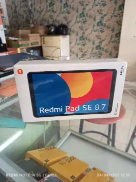 Redmi pad se 8.7 4/128gb  baru garansi resmi bisa TT