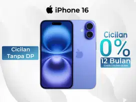 IPHONE 16 128 CICILAN KREDIT BUNGA 0% 12 BULAN GRATIS 2 BULAN CICILAN