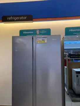 Kulkas 2 pintu HISENSE promo bunga 0%