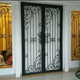 pintu double minimalis