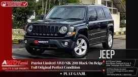 Jeep Patriot Limited AWD NIK 2011 Black On Beige Full Original Perfect