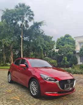 Mazda 2 GT 2021 Red Candy pjk okt 2026  B ganjil km 35rb rec mazda