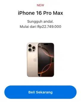 Promo iPhone 16 Promax