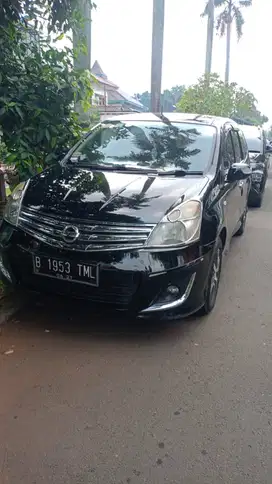 DIJUAL NISSAN GRAND LIVINA HWS MATIC 2012 SOLID BLACK METALIC