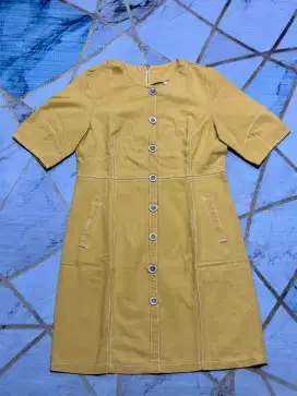 Dress bahan denim