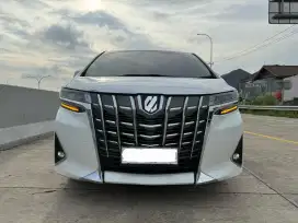 ALPHARD G 2019 Low KM 40rb Putih Cash Murah PRIBADI