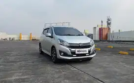 TDP 5,JT Daihatsu Ayla 1.2 R Bensin-MT Silver 2017